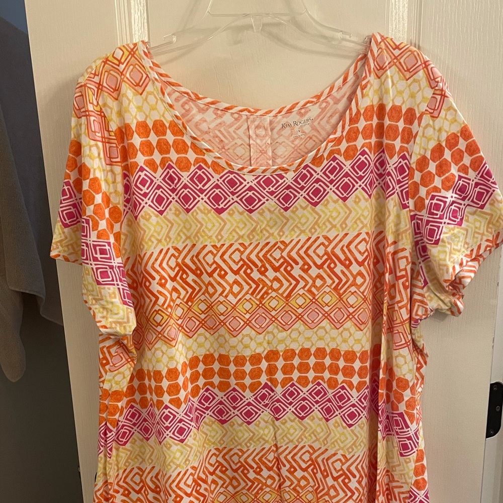 Women’s Kim Rogers Tunic. Size 1X.